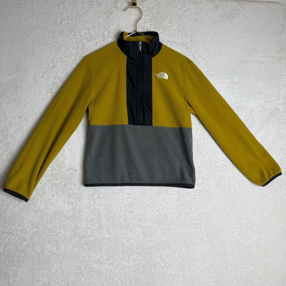 Theβ North Face Big Kids' Glacier 1/2 Zip Pullover Size M (10) Winter Outdoor